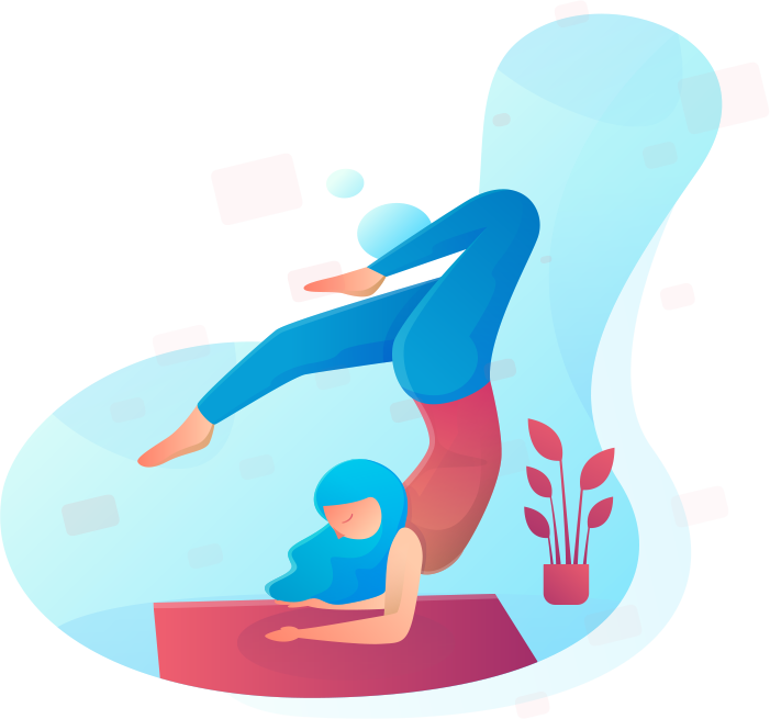 Yoga illustration